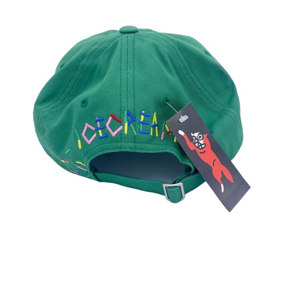 Ice Cream Hat Kelly green NWT dog - Picture 2 of 4